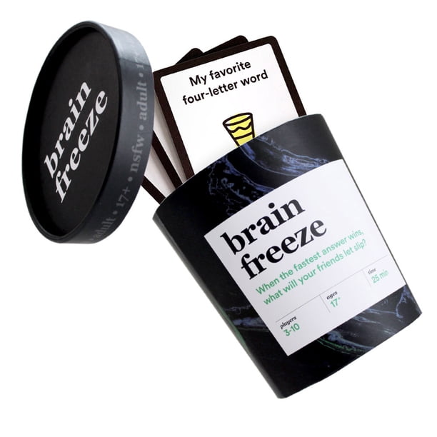 Gioco Di Carte Brain Freeze – Family Edition, Party Game Per Tutte Le Età, 3+ Giocatori, Divertente E Veloce (120 Carte)