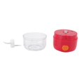 thumbnail image 6 of USB Charging Portable Garlic Chopper with Red Double Blade, 360 Degrees Cutting, 100mg Capacity - Mini Vegetable Chopper, 6 of 8