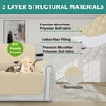 thumbnail image 2 of Reversible Sofa Cover Machine Washable Couch Cover Water Resistant Slipcover Non Slip Furniture Protector for Dogs, Children, Pets, 2 of 8