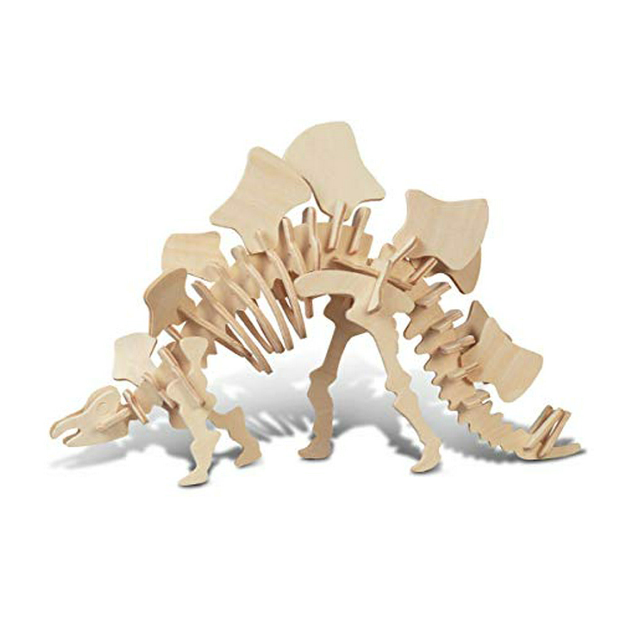 Puzzled Stegosaurus 3D Woodcraft Construction Puzzle Kit, Educational Brain Teaser Design Dinosaur Model 44 Piece Pre Cut Paintable Wooden Puzzles Building Set Prehistoric Animals Themed Toys & Games | Walmart Canada Puzzled Stegosaurus 3D Woodcraft Construction Puzzle Kit, Educational Brain Teaser Design Dinosaur Model 44 Piece Pre Cut Paintable Wooden Puzzles Building Set Prehistoric Animals Themed Toys & Games | Walmart Canada