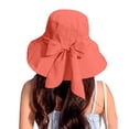 thumbnail image 6 of Shihyeh Women Wide Brim Summer Sun Hat Wired Edge Beach Bucket Fishing Hats Reversible Foldable Travel UV Protection, 6 of 6