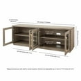 thumbnail image 5 of Evelyn&Zoe Donovan Rectangular TV Stand for TV's up to 75", White, 5 of 6