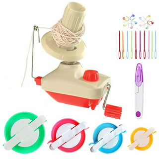 Yarn Ball Winder, Swift Yarn Winder Metal Plastic Clip Low Noise Portable  For Winding For School For Household 