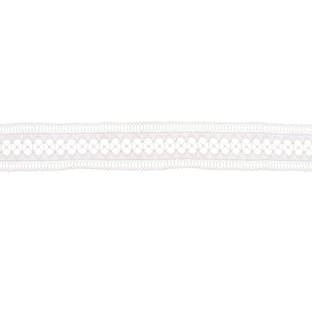 Cintas de Material de costura de encaje bordado de flores de 15 yardas, adornos para vestido DIY Flor 5 Zulema Encaje soluble en agua de flor