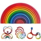 thumbnail image 1 of Shierdu Juguete Apilable De Arco Iris De Madera Juego De Bloques De Construcción De Madera De 12 Piezas Rompecabezas De Anidación De Bloques De Construcción De Madera Educación Y Aprendizaje A Juego p, 1 of 5