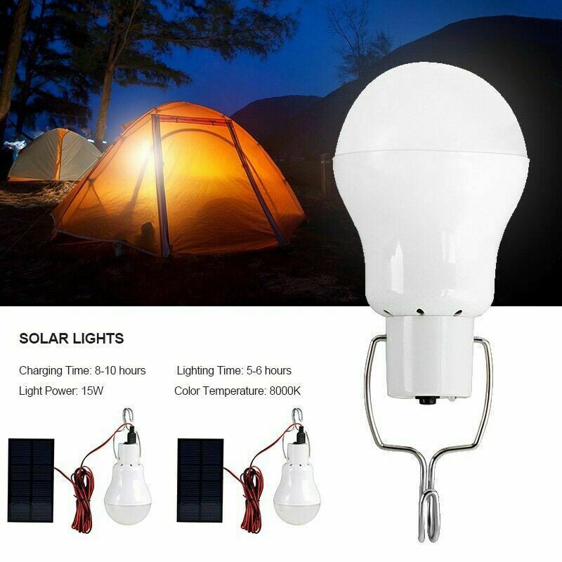 Details about   Solar Light Bulb Outdoor 130LM Portable Powered Led For Chicken Coops Shed Tent 