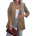 thumbnail image 1 of 2023 Women Double Breasted Blazer Office Lady Loose Classic Coat Suit Jacket Female Chic Outwear Outfits Femme Fashion Blazer Szkyd, 1 of 2