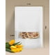 thumbnail image 2 of Bolsas Kraft Larzack, 100 unidades, con ventana, 18 x 25 cm, color blanco, 1,45 litros, 2 of 7