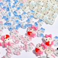thumbnail image 3 of Puntas de uñas Kawaii Sanrio Hello Kitty, adorno de acrílico, funda de teléfono de dibujos animados, accesorio para uñas, regalo bonito para niña, 10/20 piezas, 3 of 4