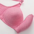 thumbnail image 7 of kamemir Women'S Underwear and Bras Women's One Smooth Posture Boost Back Underwire Bra Pink,46, 7 of 7