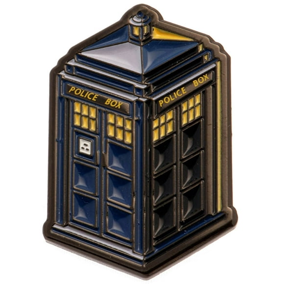 Doctor Who Badge de Tardis en Émail