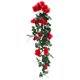 thumbnail image 1 of Houderco Guirnalda Colgante De Rosa Artificial Roja Para De En Fiestas, 1 of 6