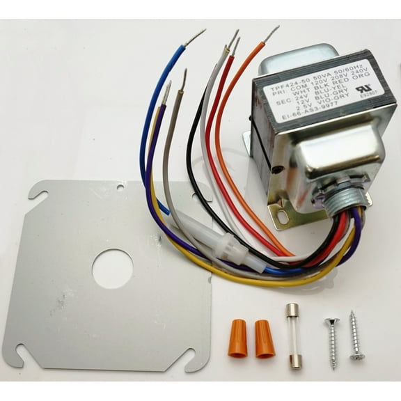 Foot/Plate Mount Transformer, 120/208/240V, 50VA Rating, TPF424-50