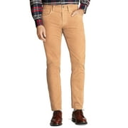New 5870-2 Brooks Brothers Red Fleece Beige Garment Dyed Corduroy Pants Sz 32W x 32L