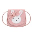 thumbnail image 1 of FeiraDeVaidade Children‘S Small Bag Korean Cartoon Rabbit Girl One Shoulder Messenger Bag Cute Fashion Purse, 1 of 7