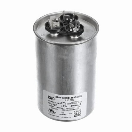 Nortek 01-0097 Genuine OEM Capacitor - 440V, 0.833 Hz, Run, 40uF, Round