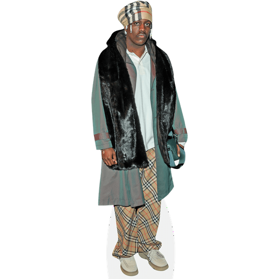 Lil Yachty (Fur) Mini Size Cutout. Standee.