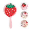 thumbnail image 5 of Ferencaa Cartoon Hand Mirror Strawberry Makeup Mirror Travel Handheld Mirror Mirror Girl Dress Mirror for Makeup Salon Travel, 5 of 10