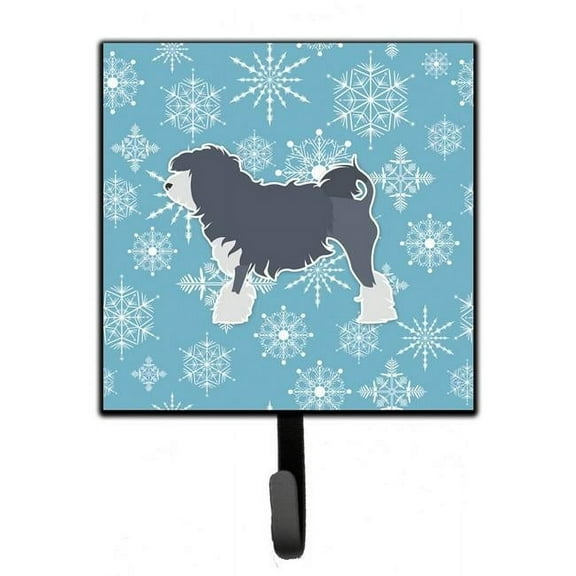 Carolines Treasures BB3535SH4 Winter Snowflake Lowchen Leash or Key Holder