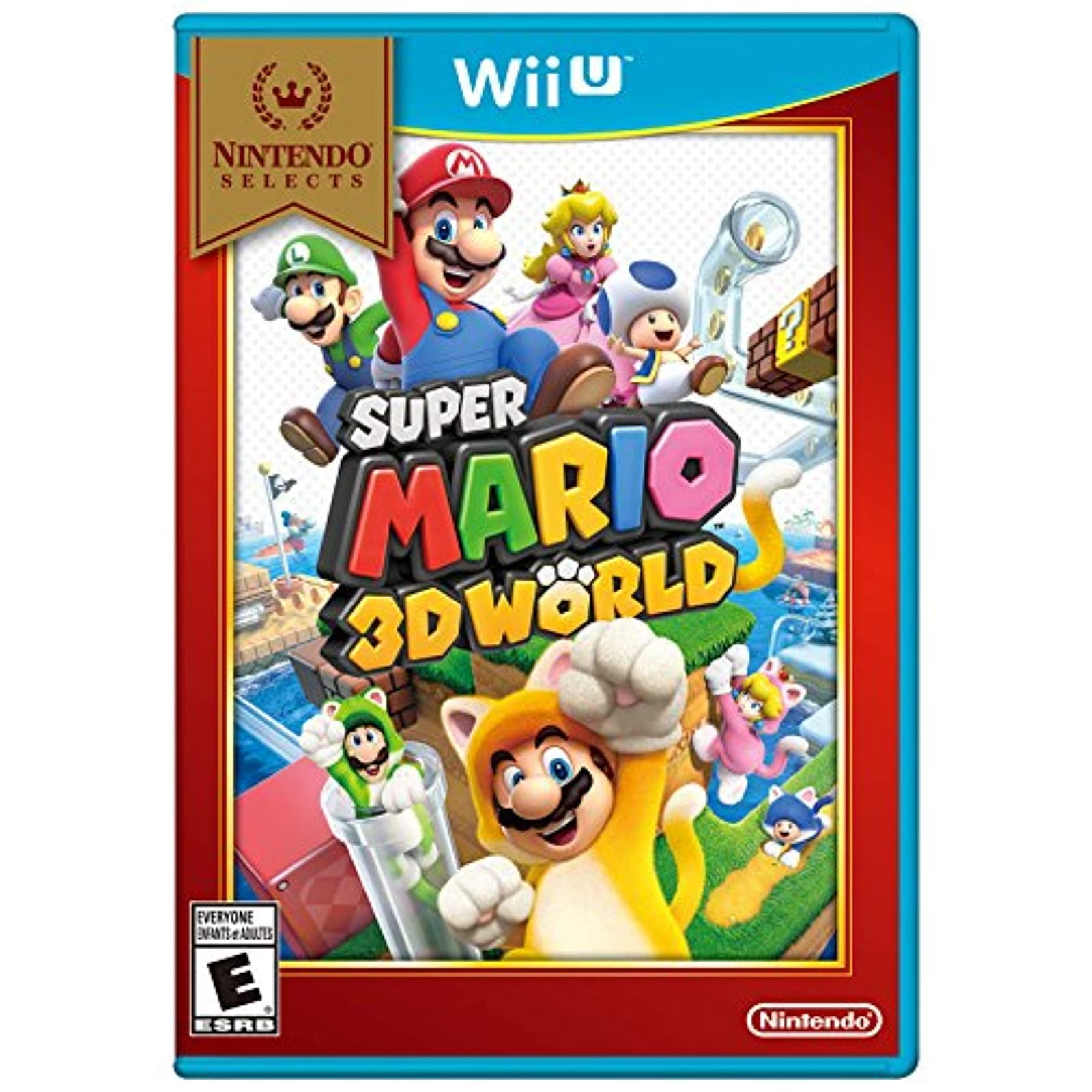 Super Mario 3D World, Nintendo, Nintendo Wii U, 045496903213