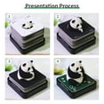 thumbnail image 6 of MACTANO 2026 Desk Calendar 3D Panda Art Memo Pad Rip Away Paper Carving for Home Office Blac, 6 of 7