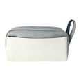 thumbnail image 2 of Bolsa para pelotas de golf, bolsa para accesorios de golf, gran capacidad, ligera y resistente. Blanco, 2 of 9