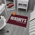 thumbnail image 2 of Ottomanson Hershey Logo Machine Washable Non-Slip Rubberback 2x3 Area Rug, 2'3" x 3', Brown, 2 of 7