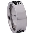 thumbnail image 3 of Pirate Skull Tungsten Carbide Ring, 3 of 9