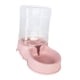 thumbnail image 3 of Dispensador de comida para perros y gatos Fácil de limpiar Ligero Superficie lisa antideslizante Dispensador de agua rosa, 3 of 9