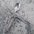 thumbnail image 3 of Cuchillo cuchara tenedor Bling Bling Abridor de botellas Combo Acero inoxidable Fácil de limpiar Utensilio de camping plegable, 3 of 12