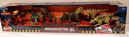 dinosaur action 6 pack