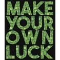 thumbnail image 2 of Men's Lost Gods St. Patrick's Day Make Your Own Luck  Graphic Tee Black Large, 2 of 5