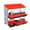 (Red without bracket legs), variant on Towallmark Chicken Nesting Boxes, 6/8/10-Holes Metal Chicken Laying Box with Inclined Nesting Boxes, Bottom Holes & Resting Platform, Fit for Different Chicken Breeds, with Metal Legs