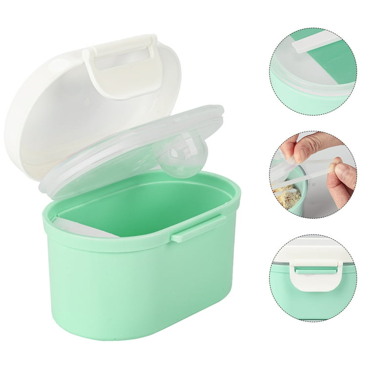 Baby Formula Dispenser, Portable Travel Milk Powder Formula Container Candy  Fruit Snack Storage Container 