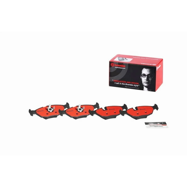 Brembo Brake Pad P06009N NAO; FMSI Number D279-7182; Ceramic; Set Of 4