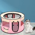 thumbnail image 1 of Parque de juegos portátil para perros y gatos plegable | Parque para gatos para interior y exterior y transportador de viaje para mascotas, 1 of 3