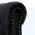 thumbnail image 4 of A and B Home A&B Home Black Upholstered Accent Chair, 4 of 5