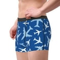 thumbnail image 3 of Kdxio Men's Boxer Briefs with Airplanes in the Sky Print - Comfortable and Breathable Underwear for Everyday Wear, 3 of 7