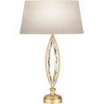 thumbnail image 2 of Table Lamp MARQUISE 1-Light Florentine Brushed Gold Leaf Laminated Cream  FA-675, 2 of 3