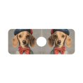 thumbnail image 7 of Yayeee Faucet Mat for Kitchen Sink 14.7" Diatomite Long Splash Guard Pad, Yellow Dog Artist, 7 of 7
