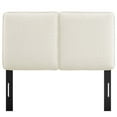 thumbnail image 4 of Lindee Boucle Fabric Twin Headboard in Cream, 4 of 8