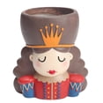 thumbnail image 1 of Coofit Cartoon Plant Pot Resin: Decorative Flower Pot Succulent Planter Pot for Garden, 1 of 3