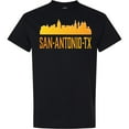 thumbnail image 3 of Inktastic San Antonio Skyline Texas T-Shirt, 3 of 5