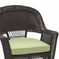 Jeco Wicker Chair with Cushion - Walmart.com