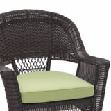 Jeco Wicker Chair with Cushion - Walmart.com