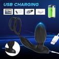 thumbnail image 3 of Xbonp Télécommande Plug Anal pour Hommes Masseur de Prostate Plug Fessier, 3 of 5