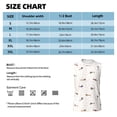 thumbnail image 5 of Lsque Dachshund Dog Puppy Print Men's Cotton Blend Sleeveless Muscle Shirts (S-3XL)- Moisture Wicking, Odor Protection, UPF 30+,3X-Large, 5 of 8