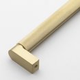 thumbnail image 2 of 8.75 in. Center Solid Knurled Bar Pull, Satin Gold, 25 pack, 2 of 3