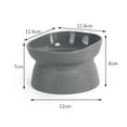 thumbnail image 3 of UDIYO Extra Wide Raised Cat Food Bowl, Elevated Cat Bowls Anti-Vomiting Cat Feeder Whisker Stress-Free Dog Two Bowls Cat Feeding Bowls, 3 of 8