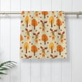 thumbnail image 5 of KLL Autumn Maple Leaf and Deer Ultra Absorbent & Soft Hand Towels for Bath, Hand, Face, Gym and Spa-27.5x16in, 5 of 8